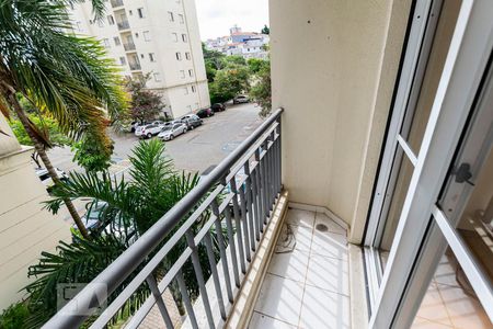 Varanda de apartamento à venda com 2 quartos, 48m² em Vila Firminiano Pinto, São Paulo