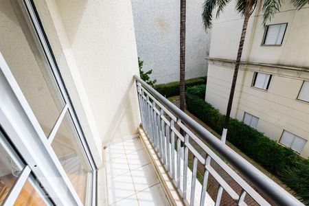 Varanda de apartamento à venda com 2 quartos, 48m² em Vila Firminiano Pinto, São Paulo