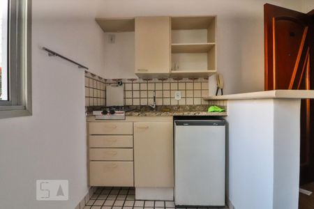 Sala/Cozinha de apartamento para alugar com 1 quarto, 38m² em Consolação, São Paulo