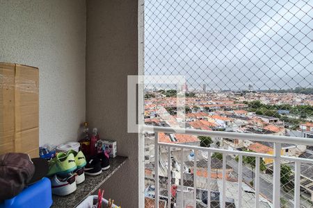 Varanda da Sala de apartamento à venda com 2 quartos, 53m² em Santa Terezinha, São Bernardo do Campo