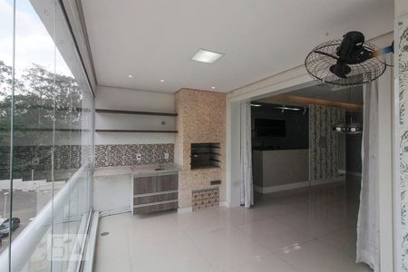 Varanda gourmet de apartamento para alugar com 3 quartos, 99m² em Chácara Pavoeiro, Cotia