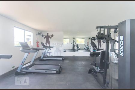 Apartamento para alugar com 46m², 2 quartos e 2 vagas Apartamento para alugar com 46m², 2 quartos e 2 vagasAcademia
