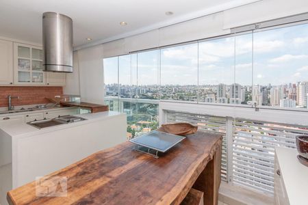 Studio para alugar com 41m², 1 quarto e 1 vaga Studio para alugar com 41m², 1 quarto e 1 vagaVaranda