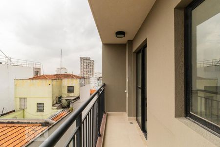 Varanda de kitnet/studio para alugar com 1 quarto, 26m² em Centro, São Paulo
