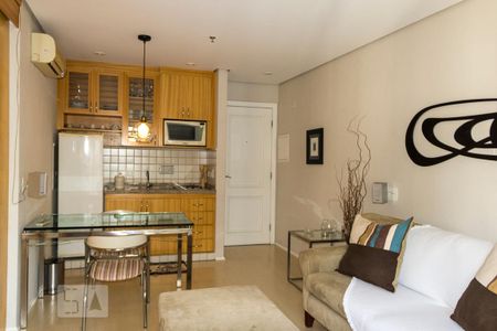 Sala de apartamento para alugar com 1 quarto, 47m² em Itaim Bibi, São Paulo