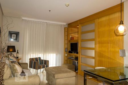 Sala de apartamento para alugar com 1 quarto, 47m² em Itaim Bibi, São Paulo
