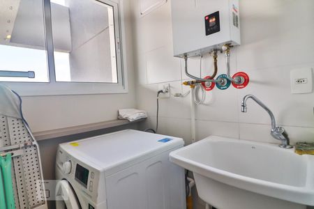 Apartamento para alugar com 50m², 1 quarto e 1 vaga Apartamento para alugar com 50m², 1 quarto e 1 vagaDetalhe da area de serviço