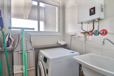 Detalhe da area de serviço de apartamento para alugar com 1 quarto, 50m² em Consolação, São Paulo