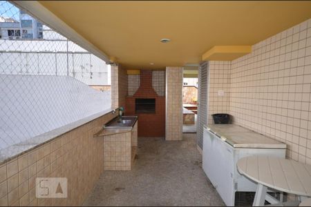 Área comum - Churrasqueira de apartamento para alugar com 2 quartos, 70m² em Botafogo, Rio de Janeiro
