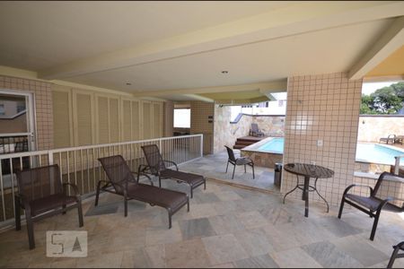 Área comum - Piscina de apartamento para alugar com 2 quartos, 70m² em Botafogo, Rio de Janeiro