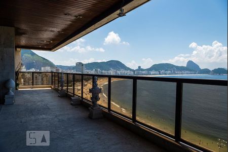 Varanda de apartamento à venda com 3 quartos, 371m² em Copacabana, Rio de Janeiro