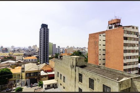 Vista do quarto de kitnet/studio à venda com 1 quarto, 30m² em Campos Elíseos, São Paulo