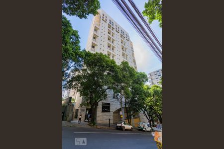 Fachada Edifício de kitnet/studio para alugar com 1 quarto, 55m² em Lourdes, Belo Horizonte