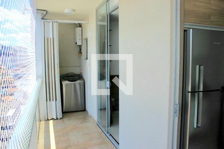 Varanda de kitnet/studio para alugar com 1 quarto, 40m² em Vila Augusta, Guarulhos