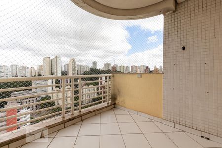 Varanda da sala de apartamento à venda com 2 quartos, 110m² em Vila Andrade, São Paulo