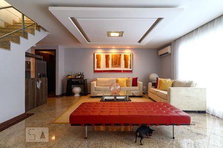 Sala de apartamento à venda com 5 quartos, 360m² em Recreio dos Bandeirantes, Rio de Janeiro