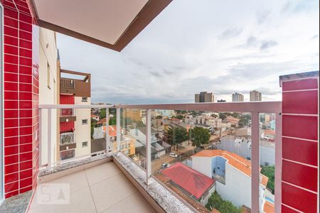 Varanda da Sala de apartamento à venda com 2 quartos, 102m² em Vila Curuca, Santo André