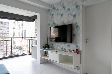 Sala de apartamento para alugar com 1 quarto, 36m² em Campos Elíseos, São Paulo