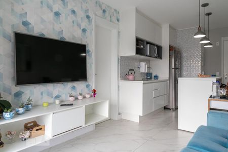 Sala de apartamento para alugar com 1 quarto, 36m² em Campos Elíseos, São Paulo