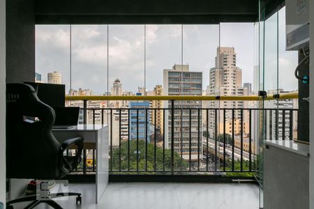Varanda de apartamento para alugar com 1 quarto, 36m² em Campos Elíseos, São Paulo