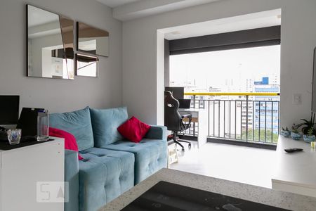 Sala de apartamento para alugar com 1 quarto, 36m² em Campos Elíseos, São Paulo