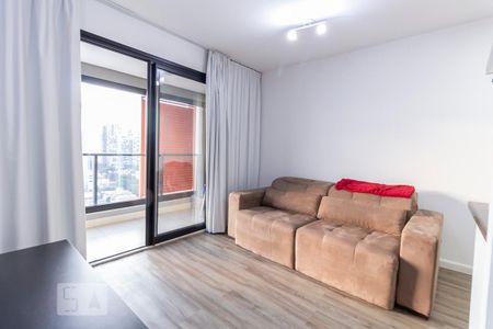 Sala de kitnet/studio para alugar com 1 quarto, 37m² em Campo Belo, São Paulo