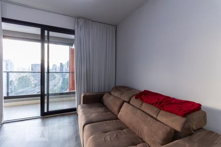 Sala de kitnet/studio para alugar com 1 quarto, 37m² em Campo Belo, São Paulo