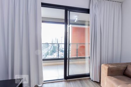 Sacada de kitnet/studio para alugar com 1 quarto, 37m² em Campo Belo, São Paulo