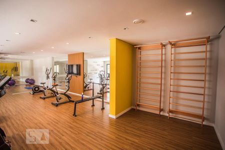 Studio para alugar com 28m², 1 quarto e sem vaga Studio para alugar com 28m², 1 quarto e sem vagaÁrea comum - Academia