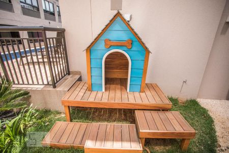 Studio para alugar com 28m², 1 quarto e sem vaga Studio para alugar com 28m², 1 quarto e sem vagaÁrea comum - Espaço Pet