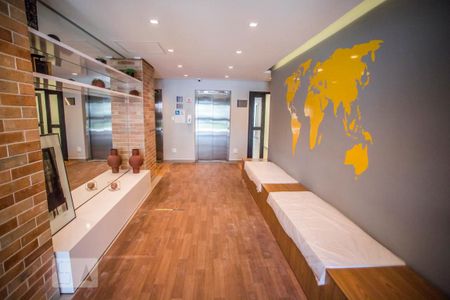 Studio para alugar com 28m², 1 quarto e sem vaga Studio para alugar com 28m², 1 quarto e sem vagaHall social