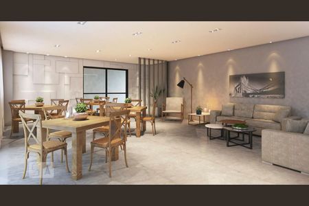 Studio para alugar com 28m², 1 quarto e sem vaga Studio para alugar com 28m², 1 quarto e sem vagaÁrea comum - Salão de festas