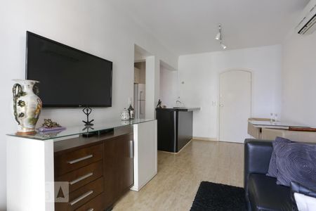 Sala de apartamento à venda com 1 quarto, 41m² em Jardim Paulista, São Paulo