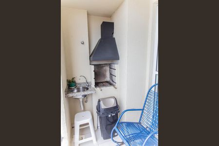 Varanda gourmet de apartamento para alugar com 3 quartos, 89m² em Campestre, Santo André