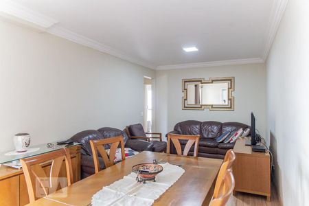 Sala de apartamento para alugar com 3 quartos, 89m² em Campestre, Santo André