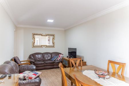 Sala de apartamento para alugar com 3 quartos, 89m² em Campestre, Santo André