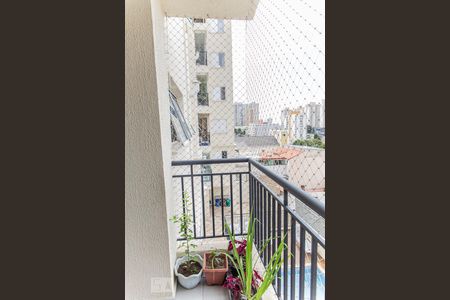 Varanda gourmet de apartamento para alugar com 3 quartos, 89m² em Campestre, Santo André