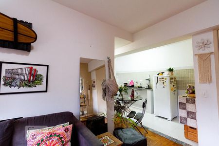Sala de apartamento à venda com 1 quarto, 43m² em Vila Cruzeiro, São Paulo