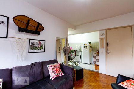 Sala de apartamento à venda com 1 quarto, 43m² em Vila Cruzeiro, São Paulo