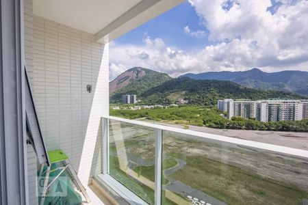 Varanda da Sala de apartamento à venda com 2 quartos, 83m² em Barra da Tijuca, Rio de Janeiro