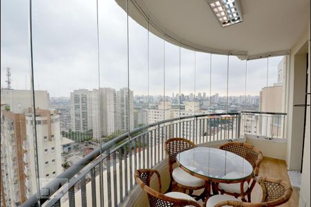 Varanda da Sala de apartamento à venda com 3 quartos, 130m² em Ipiranga, São Paulo