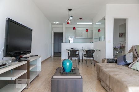 Sala de apartamento para alugar com 2 quartos, 94m² em Ponta da Praia, Santos