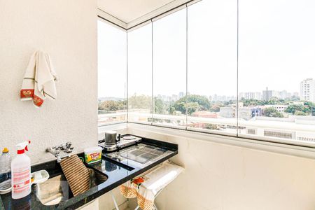 Varanda de apartamento à venda com 1 quarto, 31m² em Santo Amaro, São Paulo