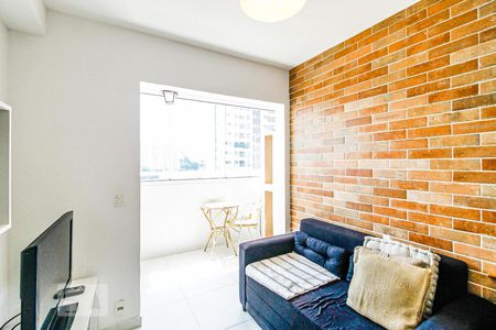 Sala de apartamento para alugar com 1 quarto, 31m² em Santo Amaro, São Paulo
