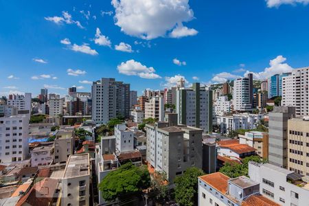 Vista Varanda Sala de apartamento para alugar com 1 quarto, 70m² em Anchieta, Belo Horizonte
