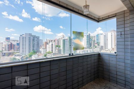 Varanda Sala de apartamento para alugar com 1 quarto, 70m² em Anchieta, Belo Horizonte