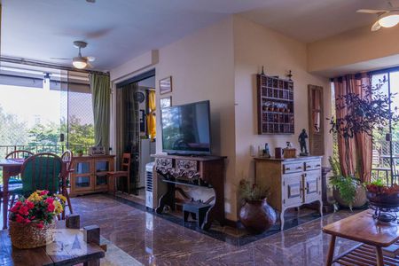 Sala de apartamento para alugar com 1 quarto, 100m² em Barra da Tijuca, Rio de Janeiro