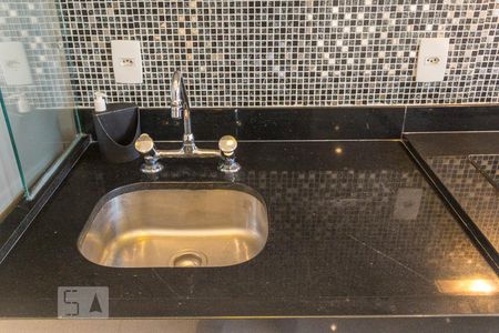 Cozinha de apartamento para alugar com 1 quarto, 55m² em Vila Nova Conceição, São Paulo