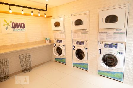 Studio para alugar com 30m², 1 quarto e sem vaga Studio para alugar com 30m², 1 quarto e sem vagaLavanderia