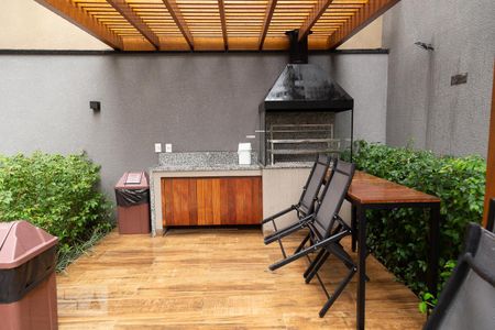 Studio para alugar com 30m², 1 quarto e sem vaga Studio para alugar com 30m², 1 quarto e sem vagaÁrea comum - Churrasqueira
